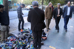 کتابگردی عبدالهادی فقهی‌زاده، معاون قرآن و عترت وزیر فرهنگ و ارشاد اسلامی 