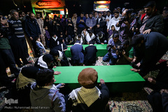 وداع با دو شهید مدافع حرم تیپ فاطمیون