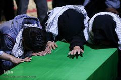 وداع با دو شهید مدافع حرم تیپ فاطمیون