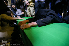 وداع با دو شهید مدافع حرم تیپ فاطمیون