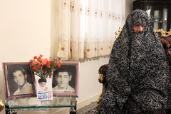 مادر شهیدان عباس و جواد سلیمانی