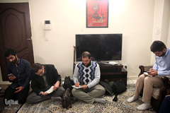 دیدار نمایندگان جامعه قرآنی با خانواده شهیدان سلیمانی