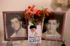 تصاویر شهیدان عباس و جواد سلیمانی