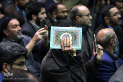 مراسم ترحیم زنده یاد استاد حبیب چایچیان، شاعر قرآن و عترت