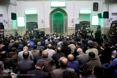 مراسم ترحیم زنده یاد استاد حبیب چایچیان، شاعر قرآن و عترت