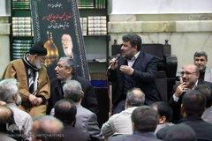 مراسم ترحیم زنده یاد استاد حبیب چایچیان، شاعر قرآن و عترت