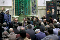 مراسم ترحیم زنده یاد استاد حبیب چایچیان، شاعر قرآن و عترت