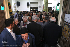 مراسم ترحیم زنده یاد استاد حبیب چایچیان، شاعر قرآن و عترت