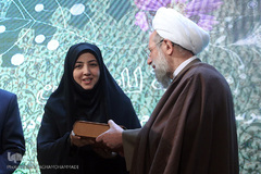 تقدیر از زهرا سعیدی مبارکه، عضو هیئت‌رئیسه فراکسیون قرآن، عترت و نماز مجلس