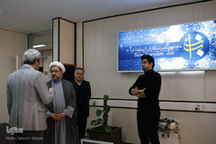 بازدید حجت الاسلام مهدی شیخ، عضو کمیسیون فرهنگی مجلس از ایکنا