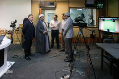 بازدید حجت الاسلام مهدی شیخ، عضو کمیسیون فرهنگی مجلس از ایکنا