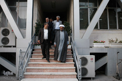 بازدید حجت الاسلام مهدی شیخ، عضو کمیسیون فرهنگی مجلس از ایکنا