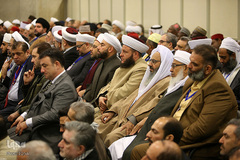 دیدار مسئولان نظام، مهمانان کنفرانس وحدت اسلامی و سفرای کشورهای اسلامی