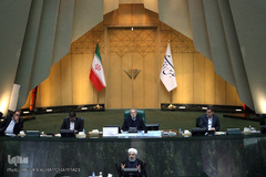 تقدیم لایحه بودجه سال ۹۶ توسط رییس جمهوری به مجلس