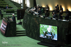 تقدیم لایحه بودجه سال ۹۶ توسط رییس جمهوری به مجلس