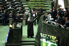 تقدیم لایحه بودجه سال ۹۶ توسط رییس جمهوری به مجلس