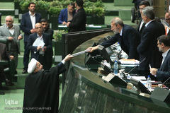 تقدیم لایحه بودجه سال ۹۶ توسط رییس جمهوری به مجلس