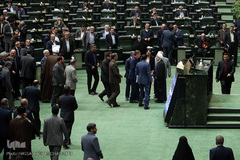 تقدیم لایحه بودجه سال ۹۶ توسط رییس جمهوری به مجلس