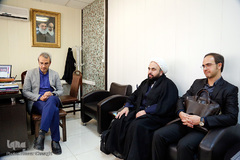 بازدید حجت‌الاسلام مجتبی صداقت، سرپرست معاونت فرهنگی مرکز رسیدگی به امور مساجد از ایکنا