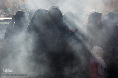 استقبال نمادین از کاروان حضرت معصومه(س) در قم