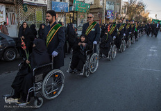 استقبال نمادین از کاروان حضرت معصومه(س) در قم