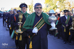 استقبال نمادین از کاروان حضرت معصومه(س) در قم