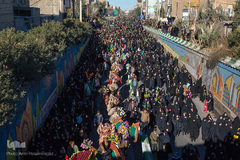 استقبال نمادین از کاروان حضرت معصومه(س) در قم