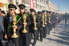 استقبال نمادین از کاروان حضرت معصومه(س) در قم