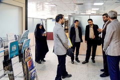 شکرایی، مدیر پژوهش کمیته امداد امام خمینی در بازدید از سازمان قرآنی دانشگاهیان کشور