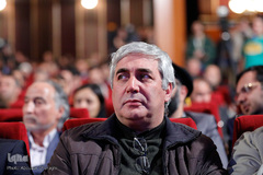 ابراهیم حاتمی کیا در اختتامیه یازدهمین جشنواره سینماحقیقت