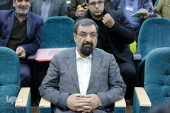 محسن رضایی دبیر مجمع تشخیص مصلحت نظام در همایش فرهنگی راویان دفاع مقدس