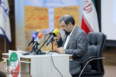 محسن رضایی دبیر مجمع تشخیص مصلحت نظام در همایش فرهنگی راویان دفاع مقدس
