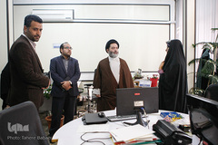 بازدید حجت الاسلام سید جواد هوایی معاون آموزش و پژوهش سازمان تبلیغات اسلامی از سازمان قرآنی دانشجویان کشور