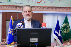 حضور عباس سلیمی، معاون فرهنگی و امور زائران آستان حضرت عبدالعظیم(ع)