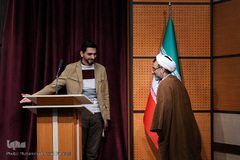 حجت الاسلام خسروپناه رئیس موسسه پژوهشی حکمت و فلسفه در همایش وحدت حوزه و دانشگاه از سخن تا عمل