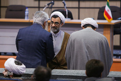 حجت الاسلام خسروپناه رئیس موسسه پژوهشی حکمت و فلسفه در همایش وحدت حوزه و دانشگاه از سخن تا عمل