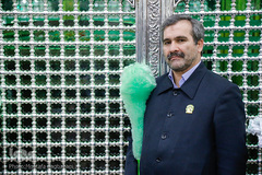 آیین غبارروبی ضریح نورانی حضرت عبدالعظیم حسنی(ع)