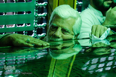 آیین غبارروبی ضریح نورانی حضرت عبدالعظیم حسنی(ع)