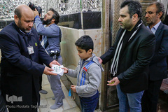 آیین غبارروبی ضریح نورانی حضرت عبدالعظیم حسنی(ع)