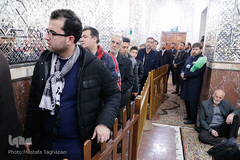 آیین غبارروبی ضریح نورانی حضرت عبدالعظیم حسنی(ع)