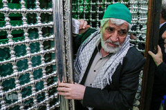 آیین غبارروبی ضریح نورانی حضرت عبدالعظیم حسنی(ع)