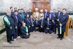 آیین غبارروبی ضریح نورانی حضرت عبدالعظیم حسنی(ع)