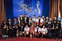 هفتمین آیین اهدای تنیس ملی فداکاری دانشجویان ایران