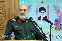 سردار تقی‌زاده جانشین وزیر دفاع در دومین همایش قرآن و نماز وزارت دفاع