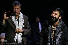 وداع با شهید محمد اکبر ابراهیمی مدافع حرم  تیپ فاطمیون