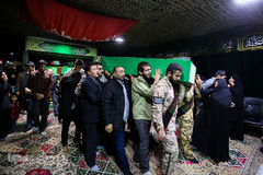 وداع با شهید محمد اکبر ابراهیمی مدافع حرم  تیپ فاطمیون