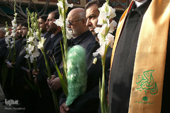 مراسم تعویض پرچم آستان مقدس حضرت عبدالعظیم حسنی(ع)