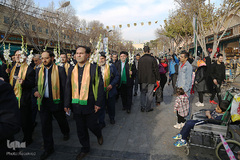 مراسم تعویض پرچم آستان مقدس حضرت عبدالعظیم حسنی(ع)