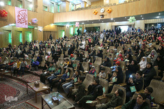 جشن تولد فرزندان شهدای مدافع حرم در شب میلاد حضرت عبدالعظیم حسنی(ع)