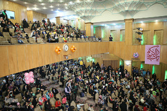 جشن تولد فرزندان شهدای مدافع حرم در شب میلاد حضرت عبدالعظیم حسنی(ع)